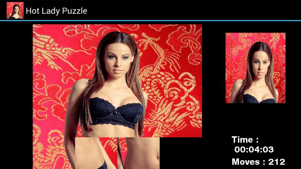 Hot Lady Puzzle