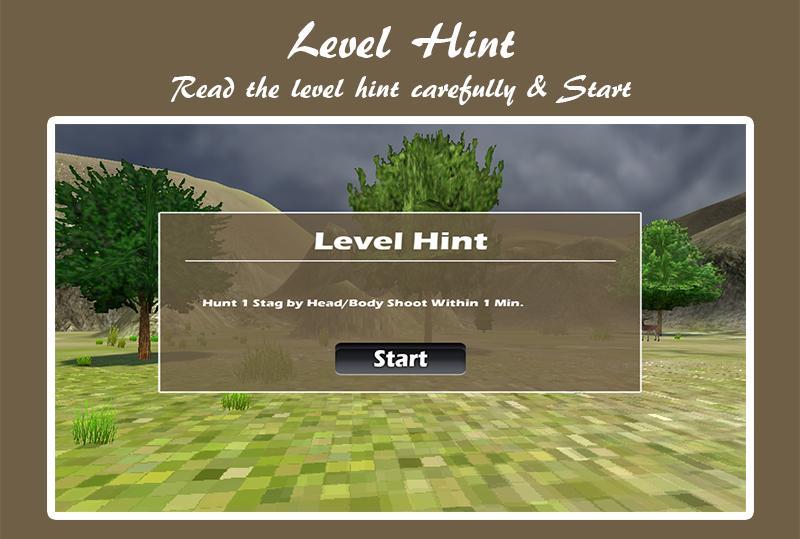 3D Sniper Jungle Hunting, Deer