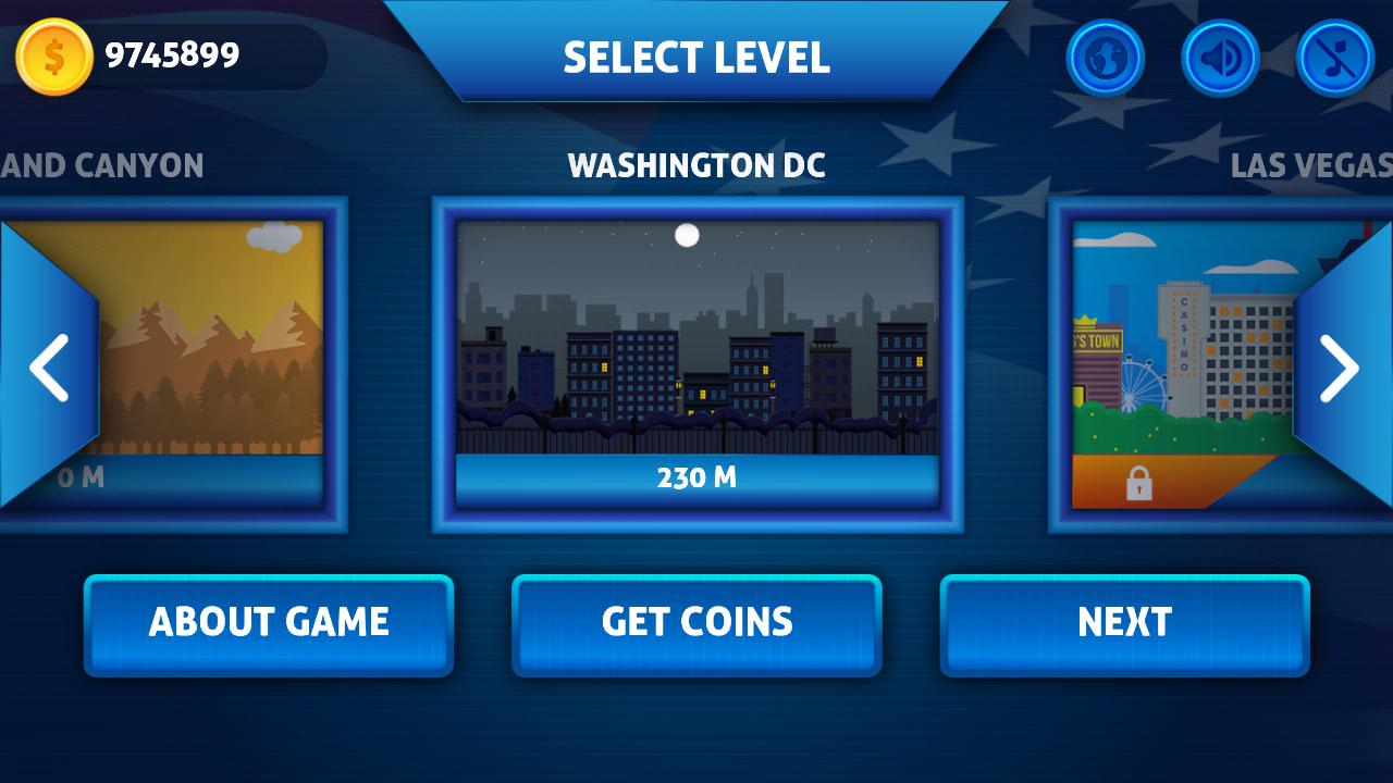 Trump Hill Climb Game