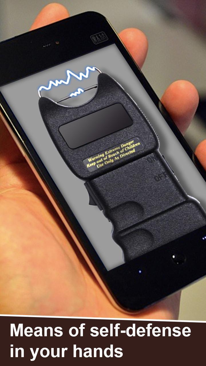 3D Electroshock taser