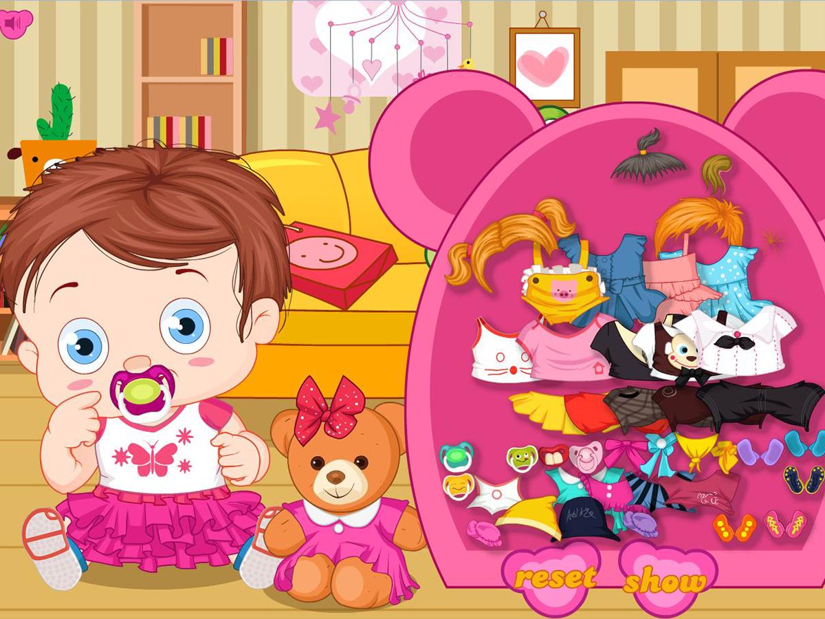 Baby with teddy bear