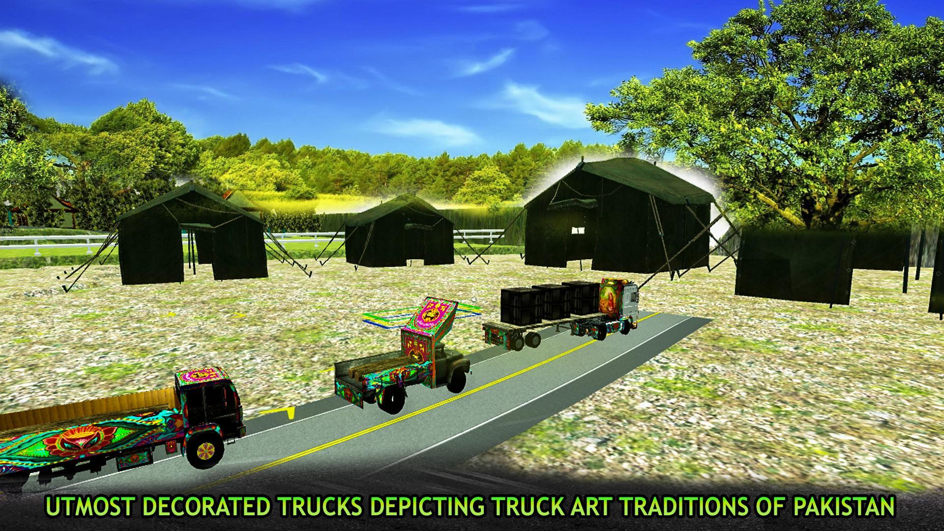 PK Cargo Truck Hill Transport