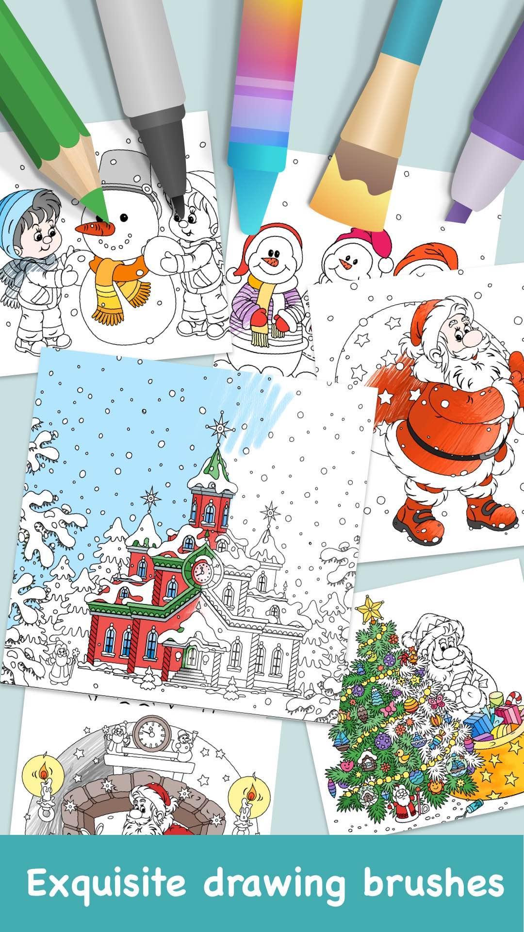 Coloring Game For Christmas