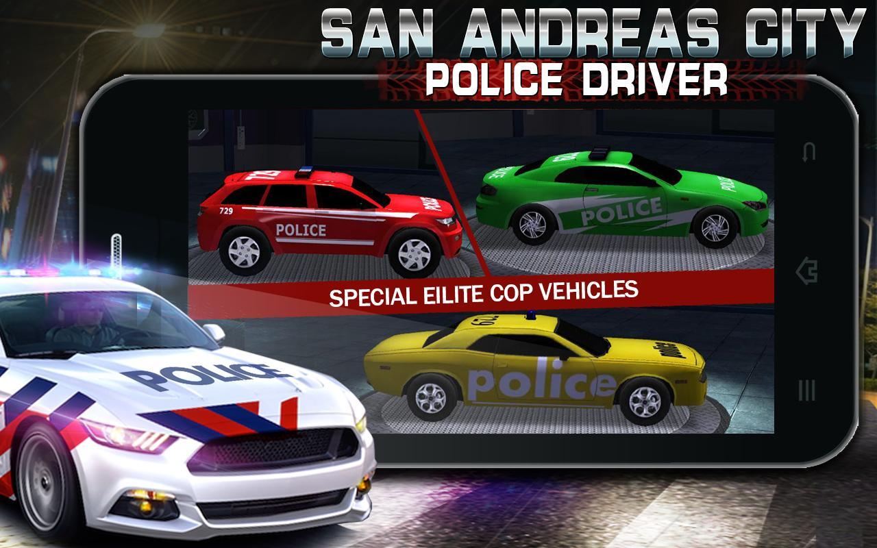 SAN ANDREAS City Police Driver
