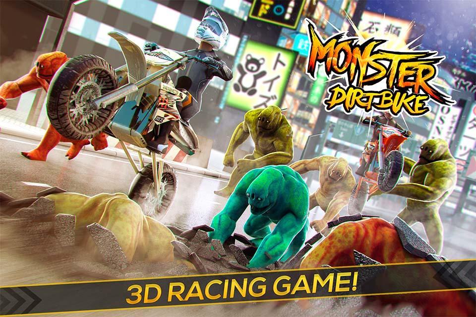 Monster Dirtbike City Racing