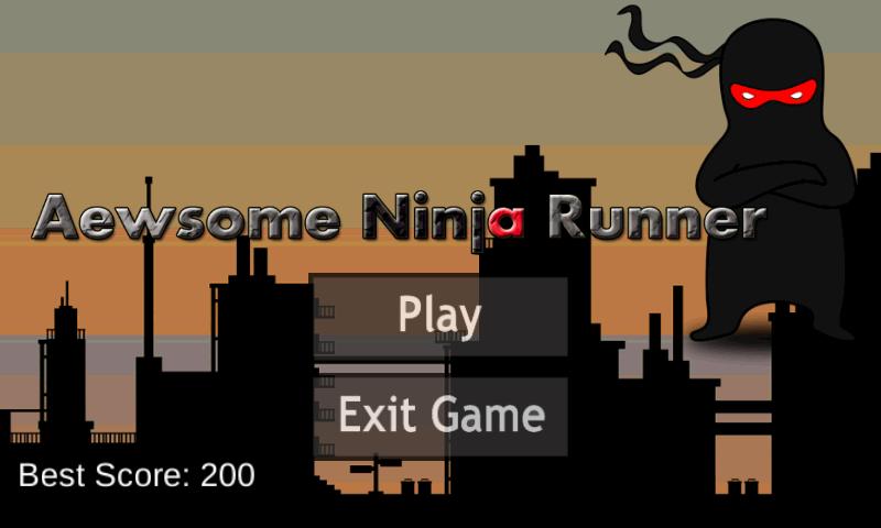 Aewsome Ninja Runner