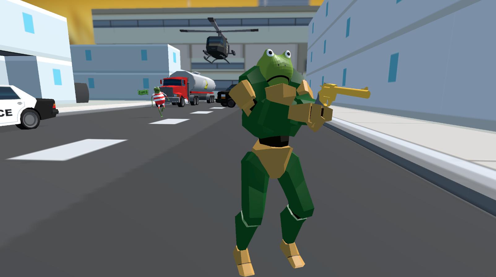 The Amazing Robot Frog