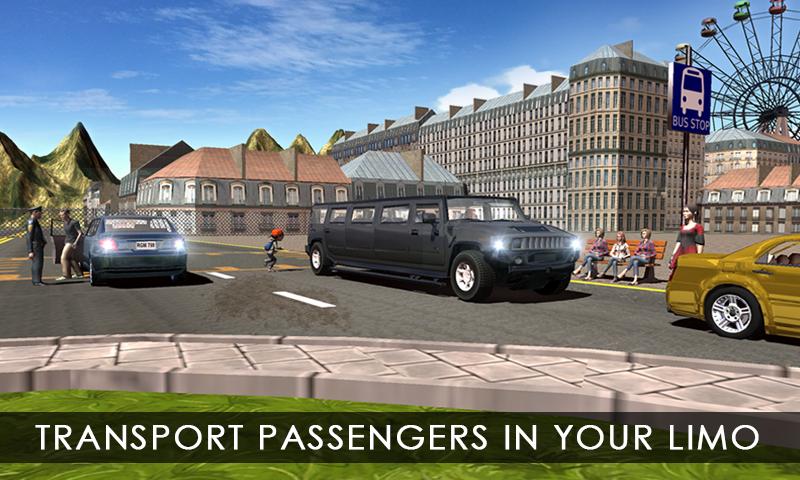 City Limo Taxi Driving Sim