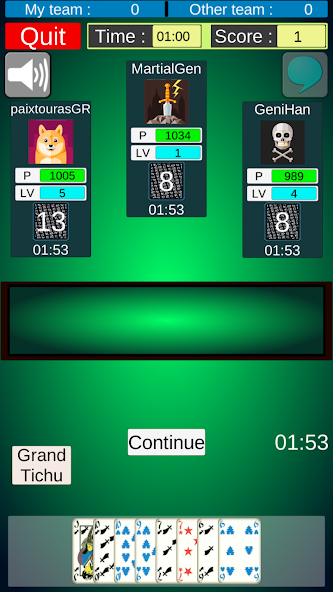 Tichu OnTheLine (Unreleased)