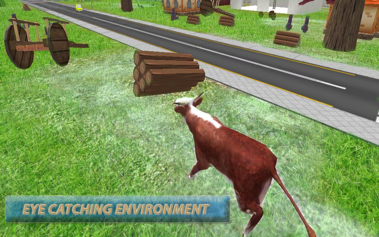 Crazy Cow Attack Simulator 3D