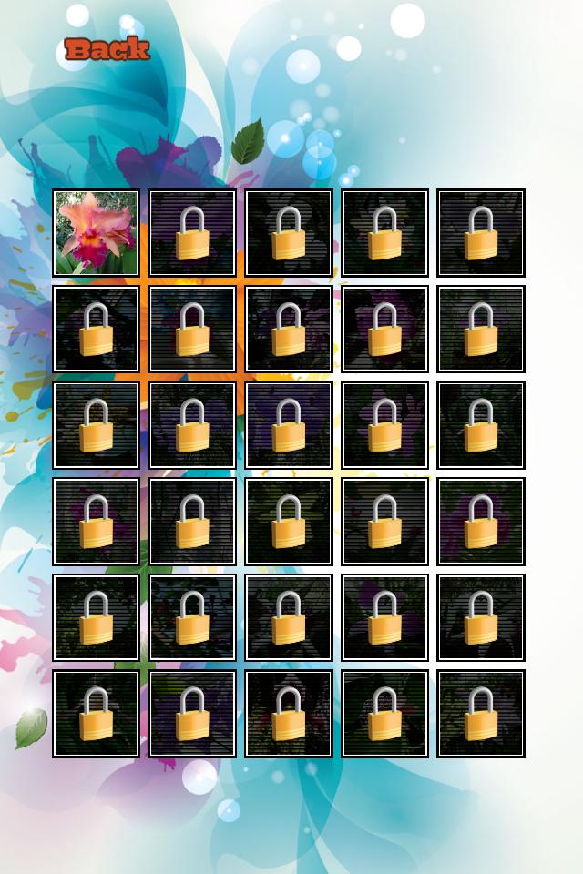 Orchid Flowers Puzzle