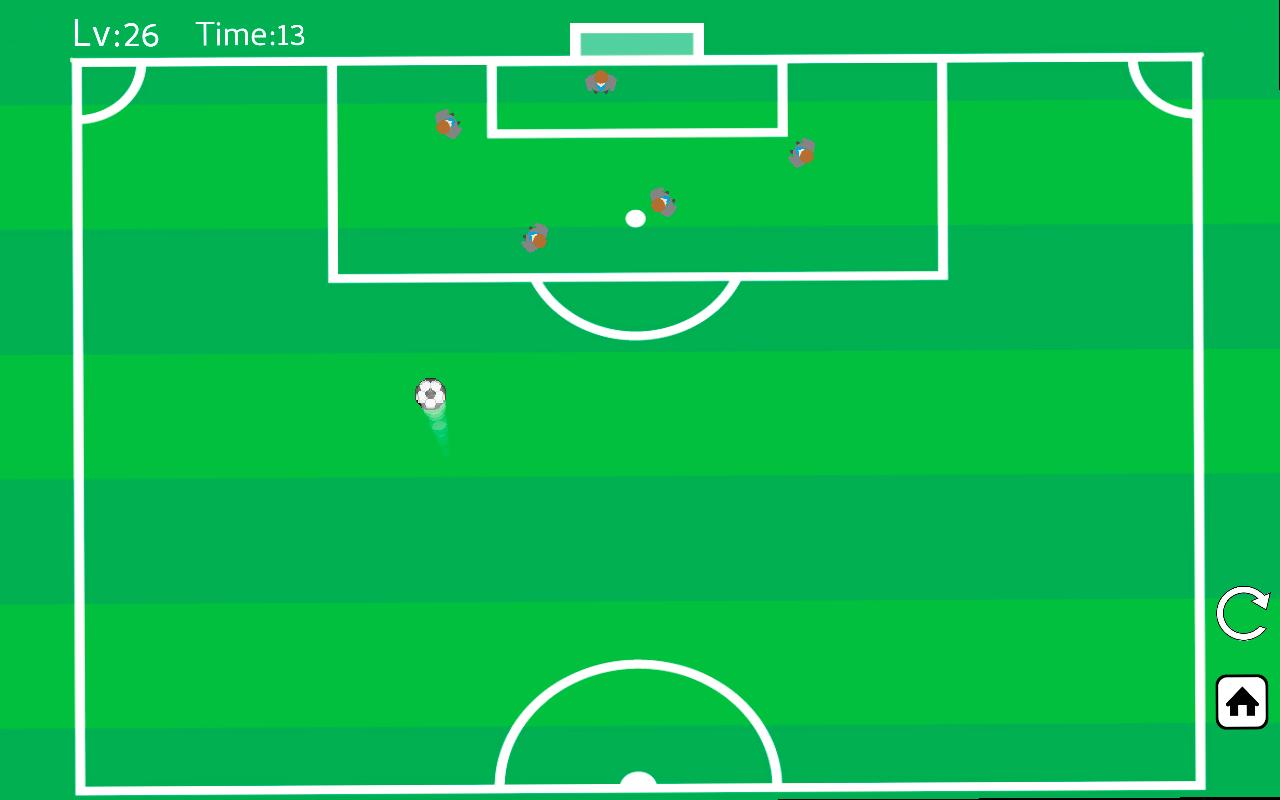 Shoot Goal-  Rope Swing Physic