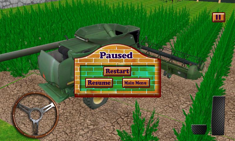 Reaping Machine 3d simulator