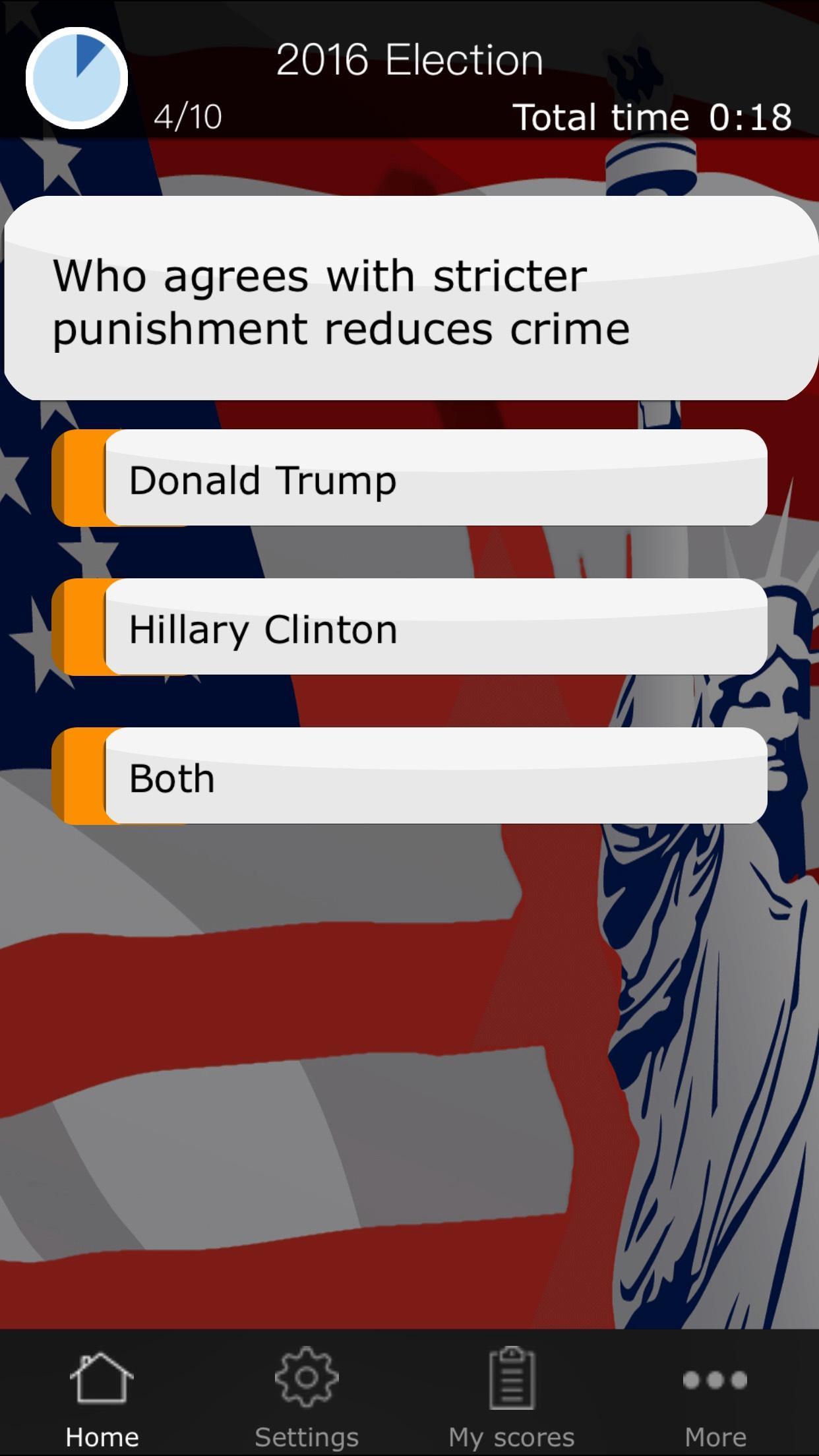 Election 2016: Trump v Clinton