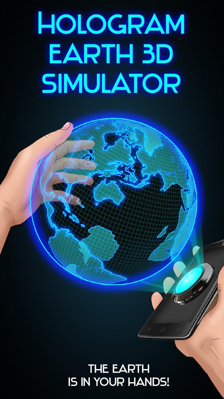 Hologram Earth 3D Simulator