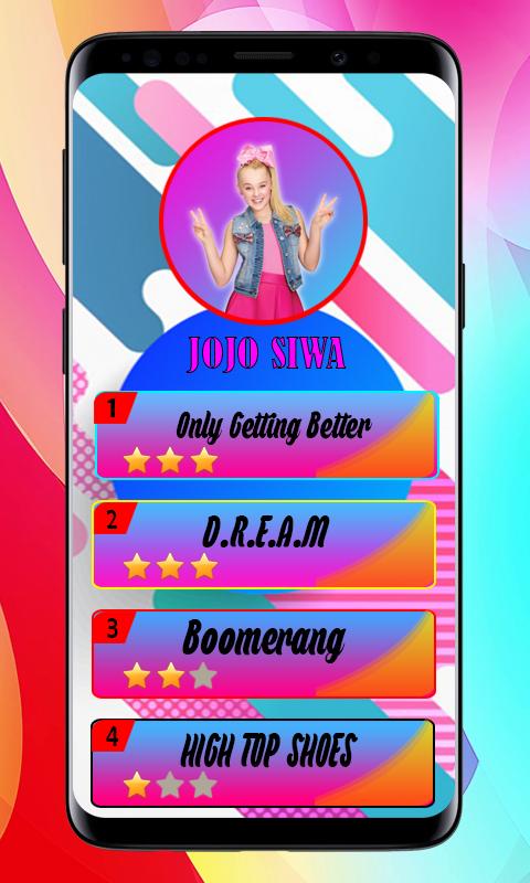 New Jojo siwa piano game