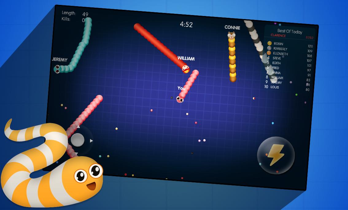 Snake WWE Crawl io : Venom Angry Online Rush