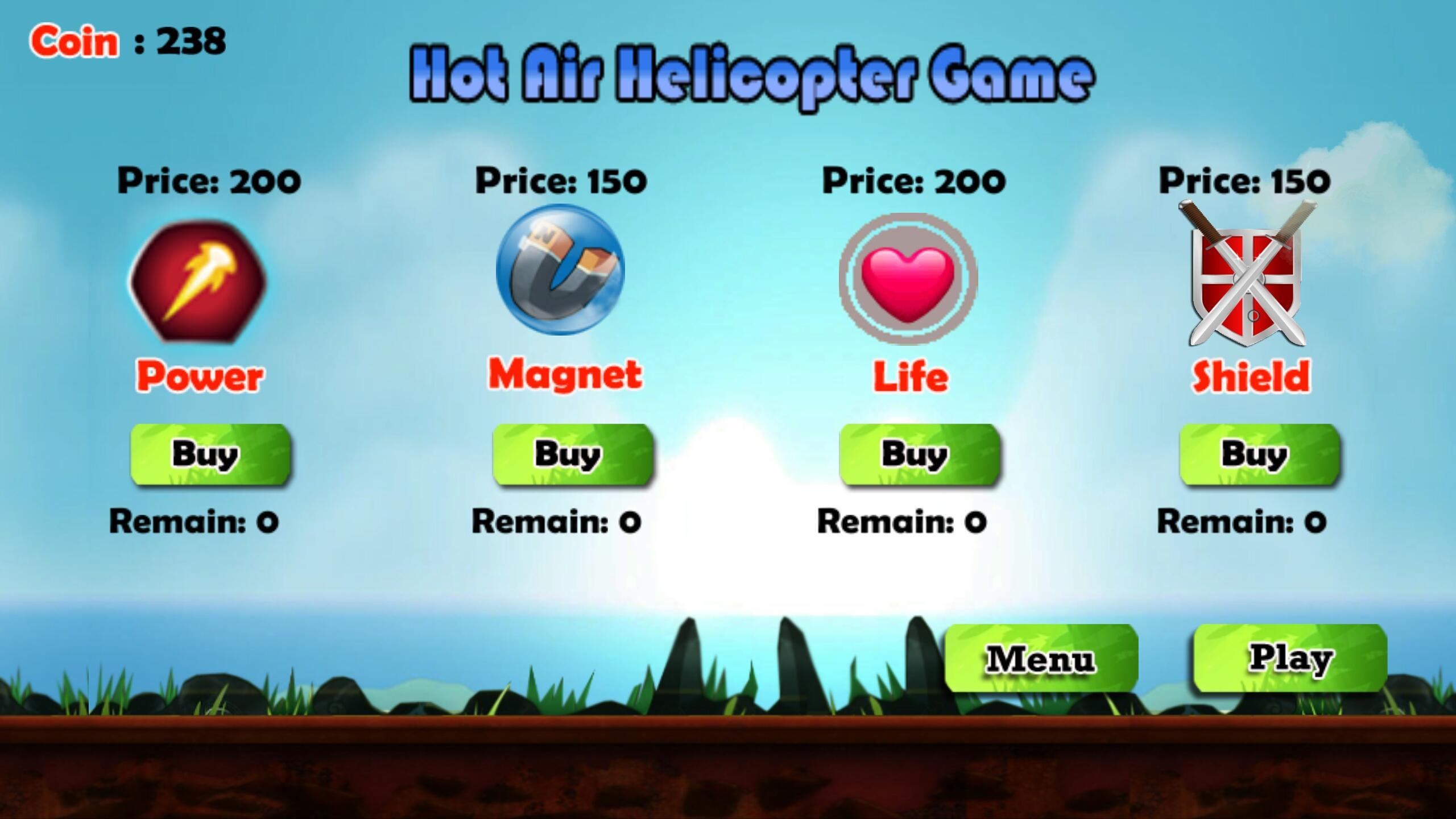 Hot Air Helicopter Game