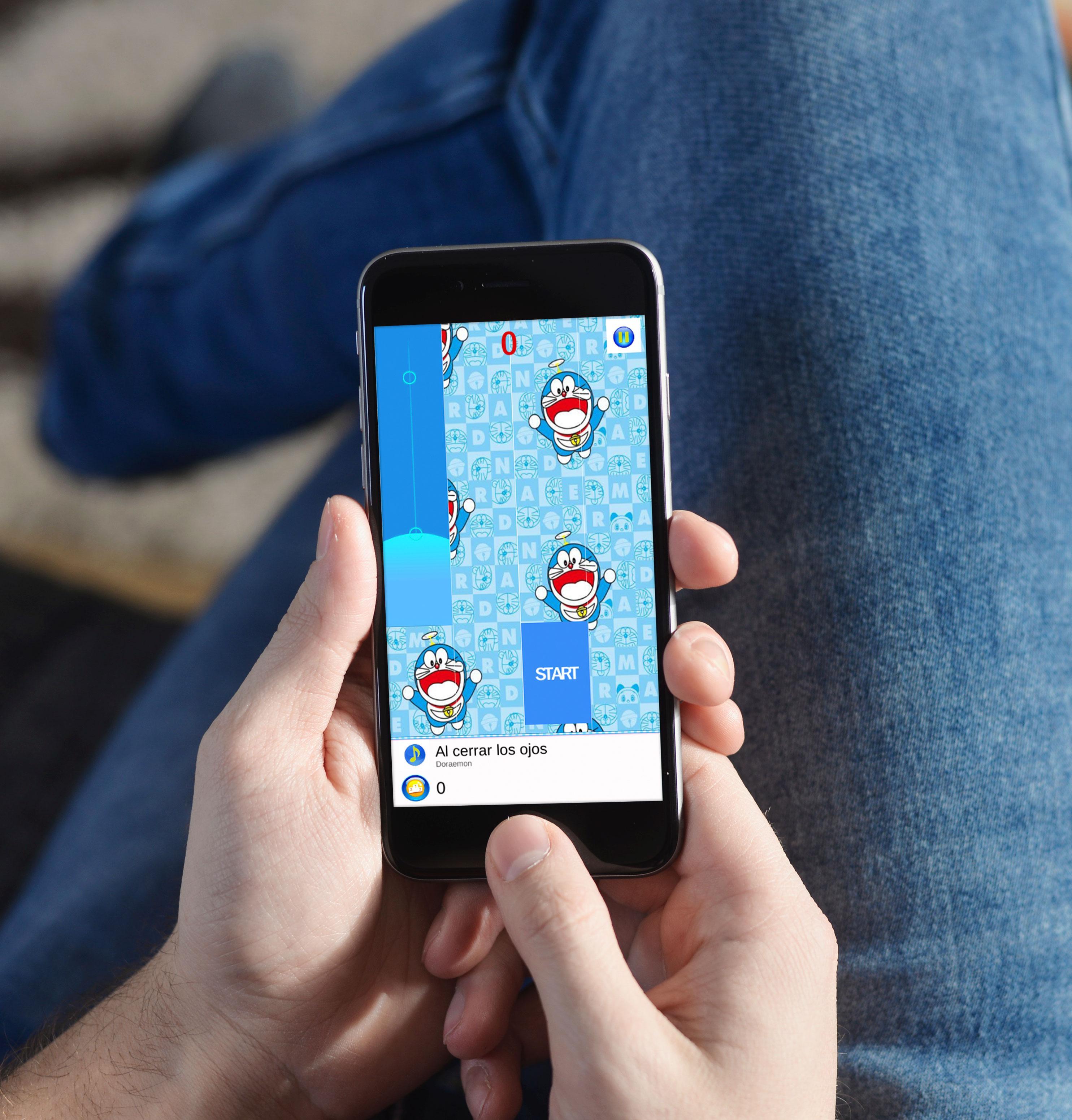 Doraemon Game Piano Tiles