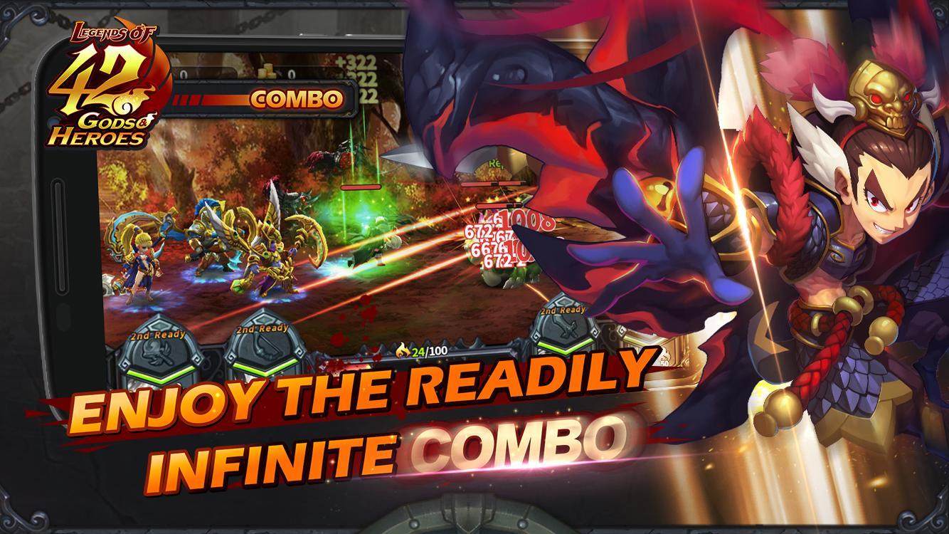 Legends of 42 Gods and Heroes