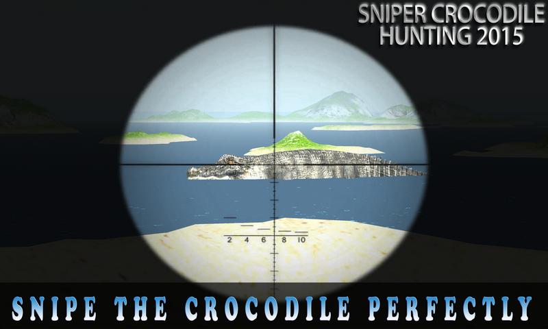 Sniper Crocodile Hunting 2015