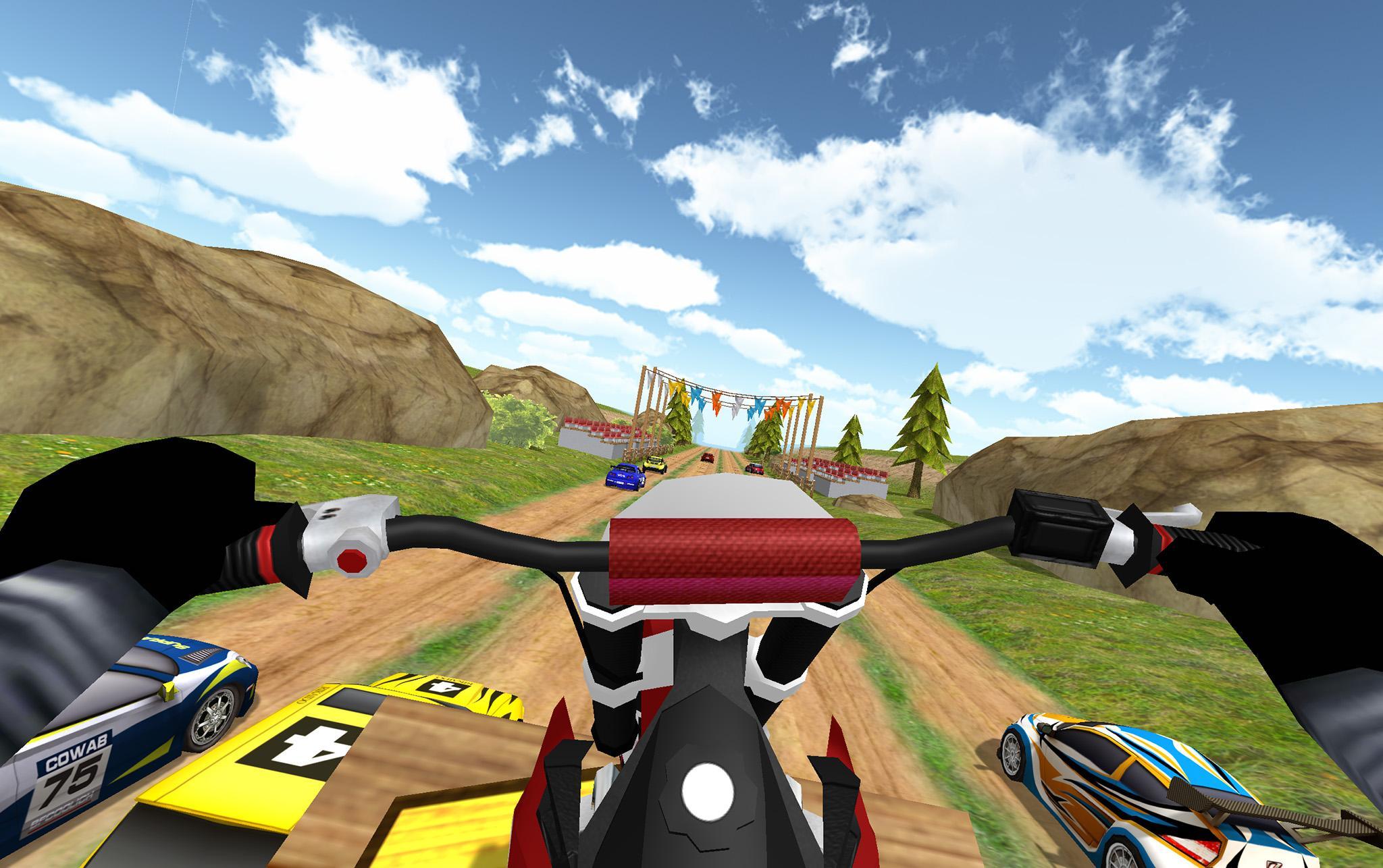 Dirt Bike Rally Racing Turbo