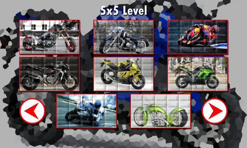 Motorcycles Puzzles