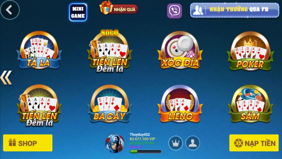 Tu Quy At - Game Bai online