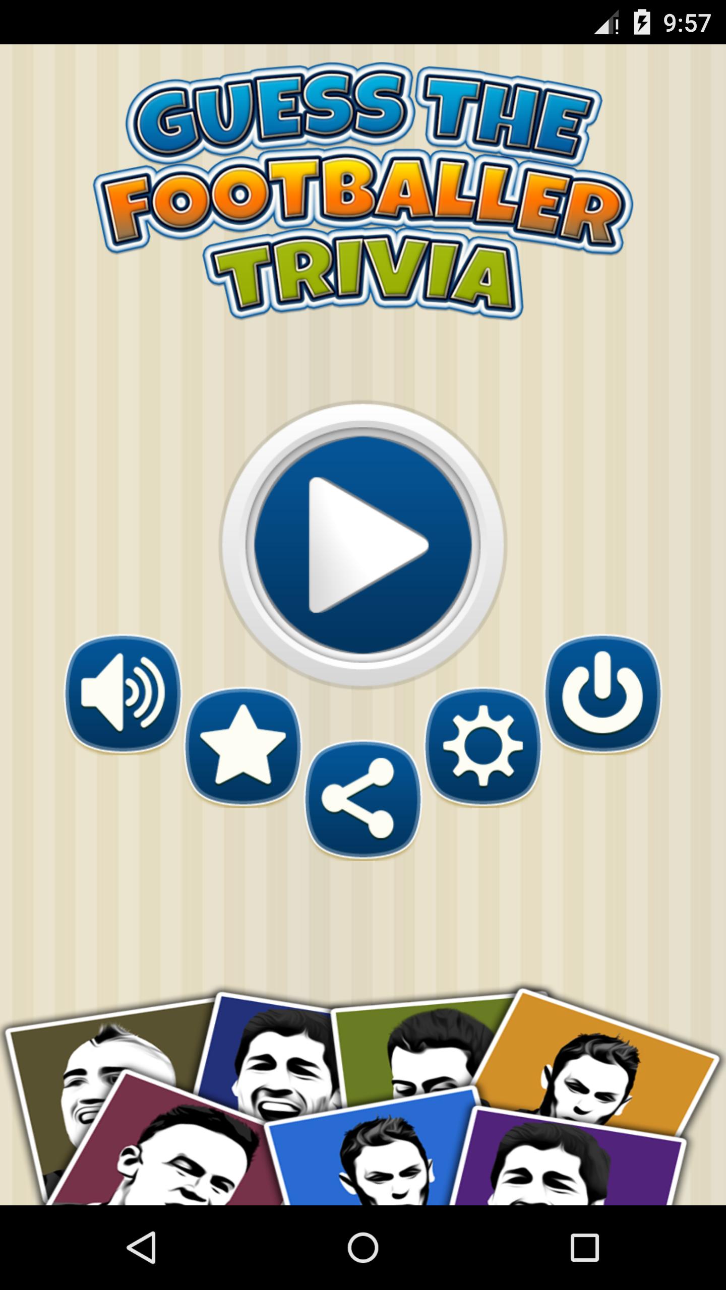 Guess the Footballer Trivia