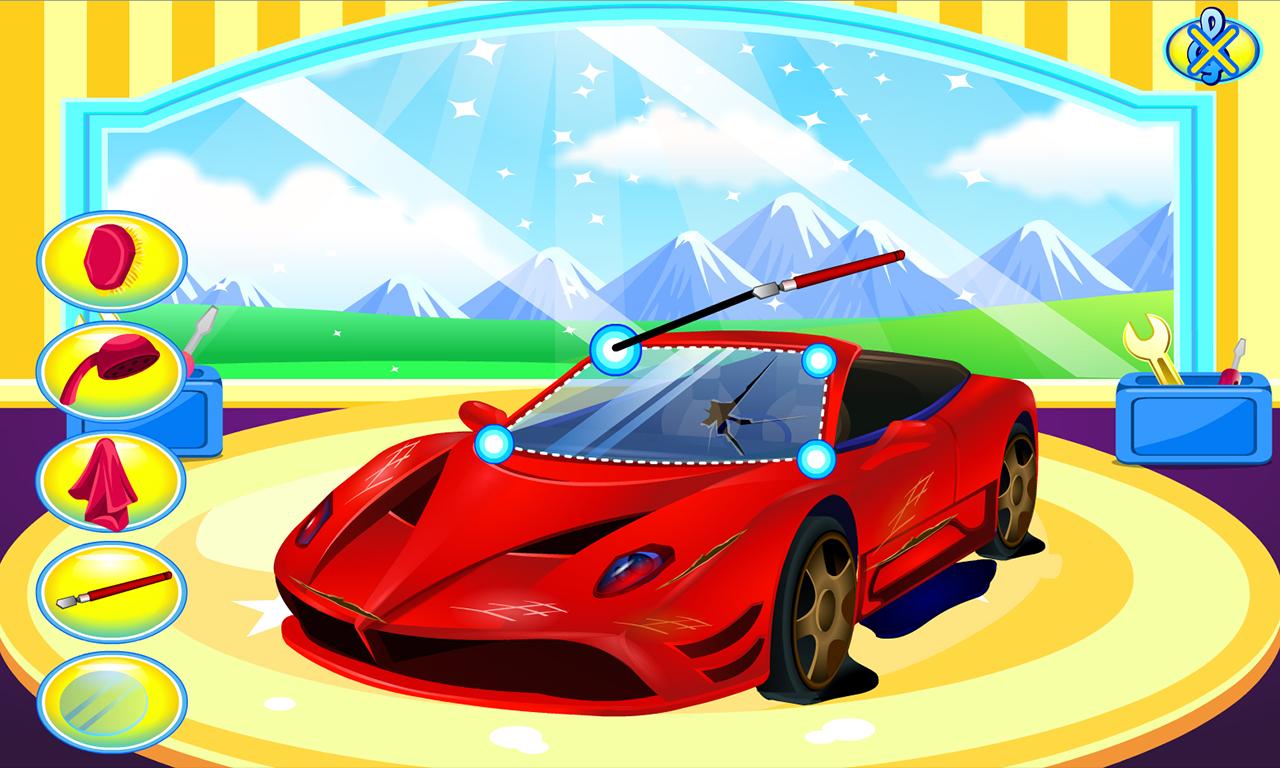 Sports car wash