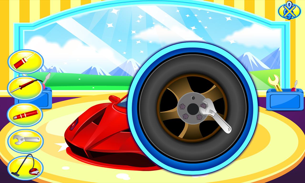 Sports car wash
