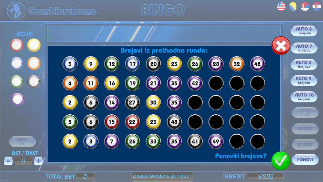 Gamblershome Bingo
