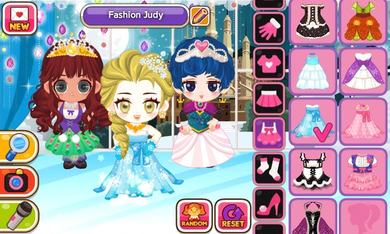 Fashion Judy: Frozen Princess
