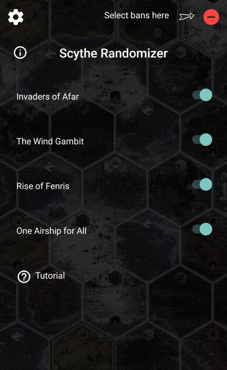 Scythe Randomizer